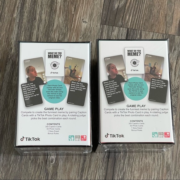 What Do You MEME? Tik Tok Edition New Sealed Adult Party Game For 2 Set. - Picture 5 of 5